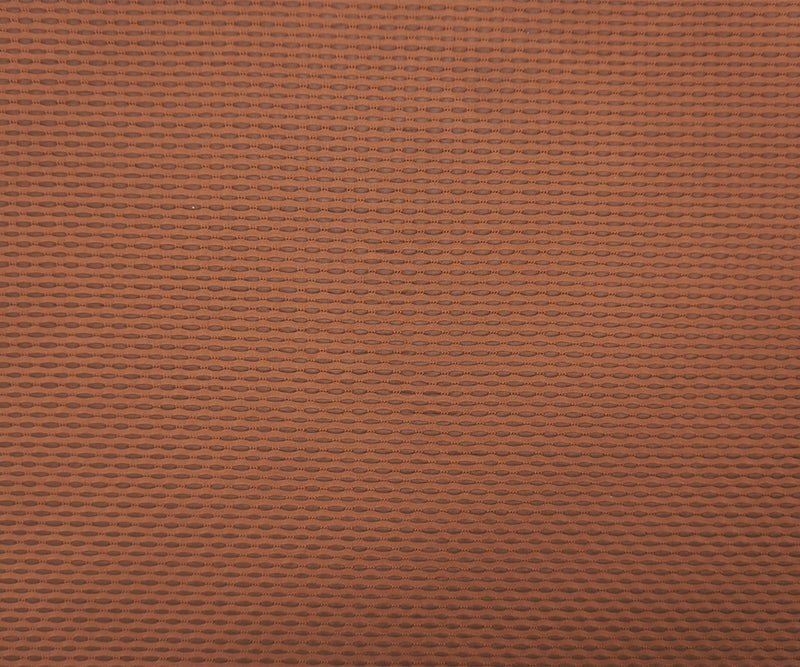 Brown Famous Maker Nylon Spandex Mesh 3D Knit Yoga Fabric
