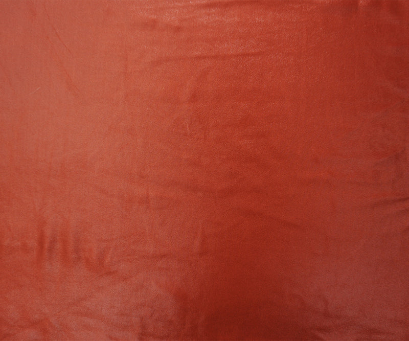 Red Famous Maker Nylon Solid Satin Tricot Knit Yoga Fabric