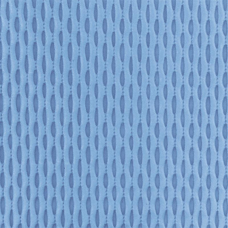 Soft Blue Famous Maker Stretch 3D Mesh Yoga Activewear Fabric