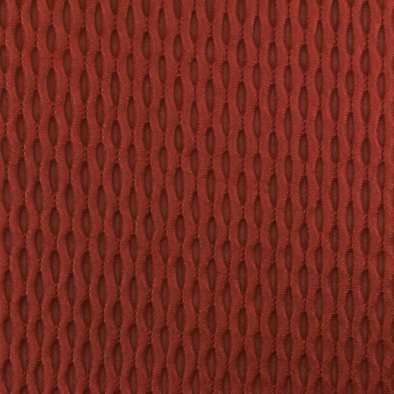 Spiced Orange Famous Maker Stretch 3D Mesh Yoga Activewear Fabric