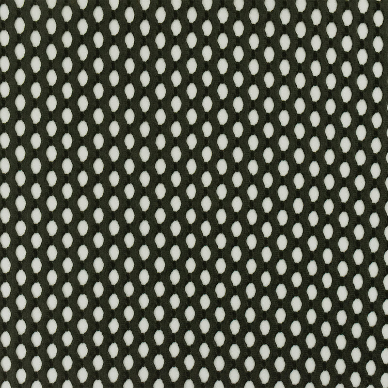 Dark Lush Black Famous Maker Mesh Stretch Yoga Activewear Knit Fabric