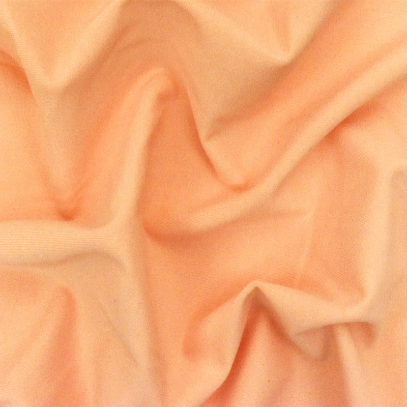Peach Orange Famous Maker Solid Stretch Tricot Swimwear Fabric