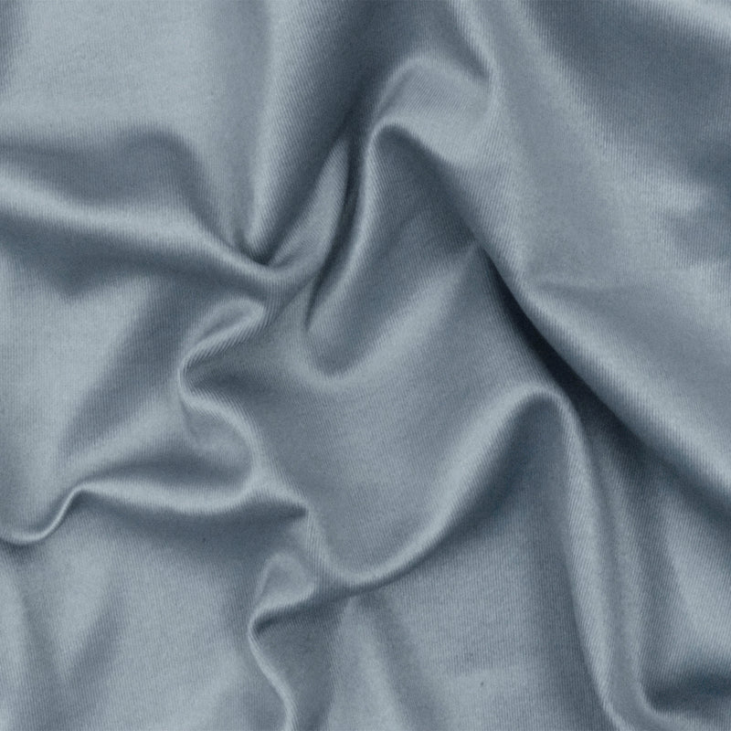 Space Gray Famous Maker Stretch Satin Tricot Swimwear Fabric