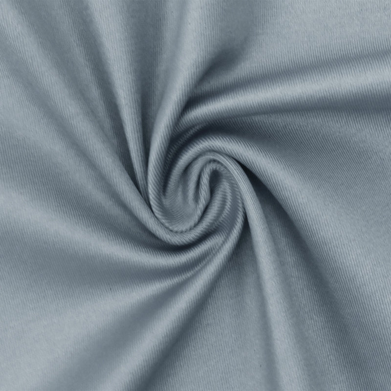 Space Gray Famous Maker Stretch Satin Tricot Swimwear Fabric