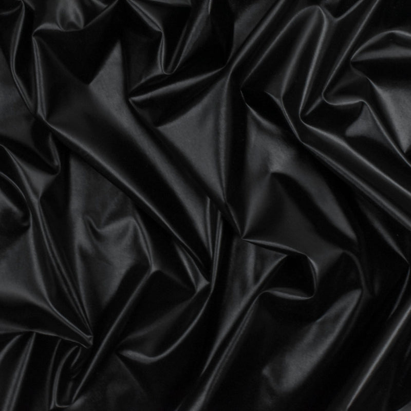 Umbrella Black Solid Nylon Rainwear Woven Fabric