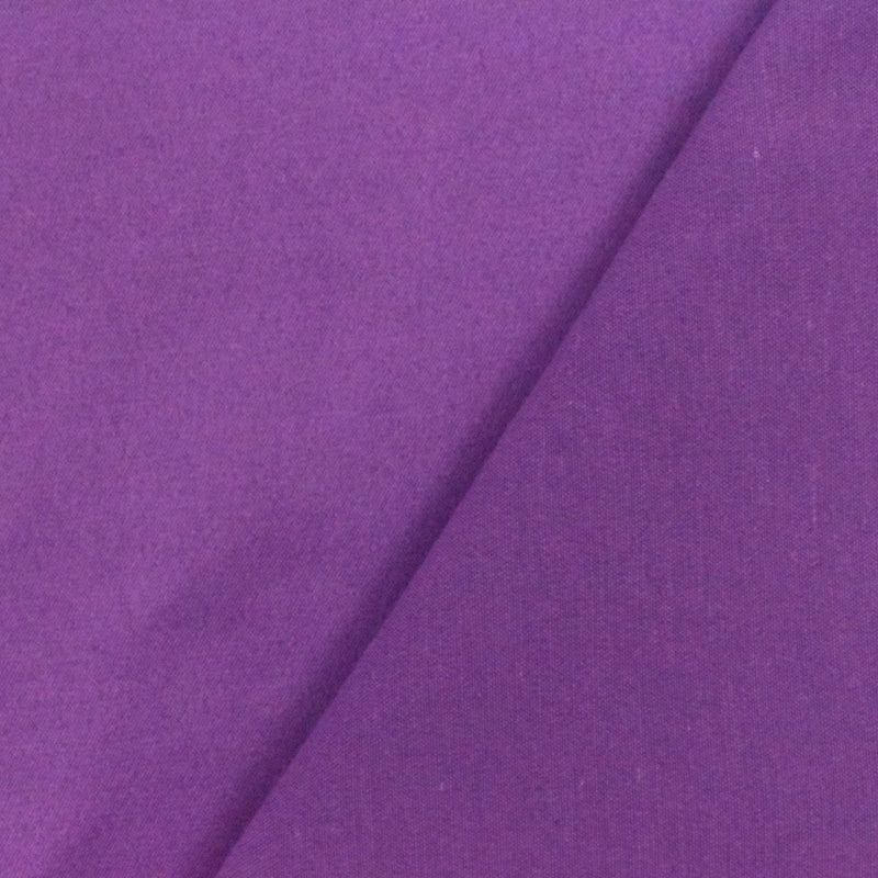 Flower Purple Solid Stretch Polyester Satin Woven Fabric