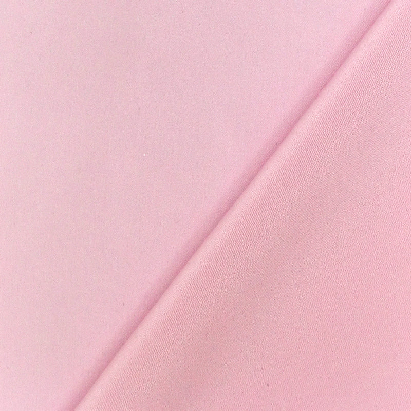 Mist Pink Silk Crepe De Chine Fabric