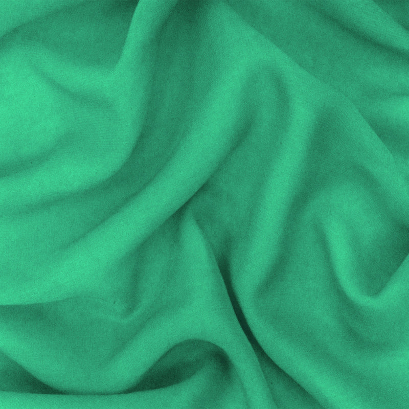 Jaded Green Silk Chiffon Fabric