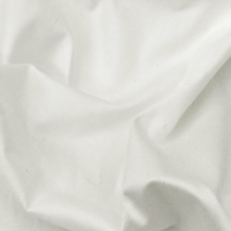 2 YD PC-Natural Ivory Organic Cotton Twill Woven Fabric