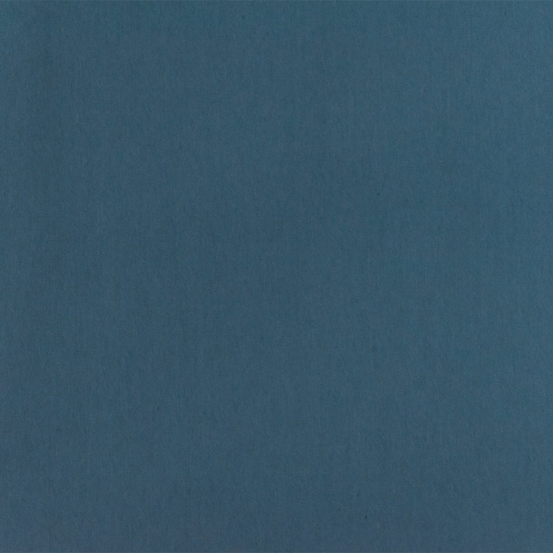 Antique Blue Solid Stretch Cotton Blend Broadcloth Woven Fabric
