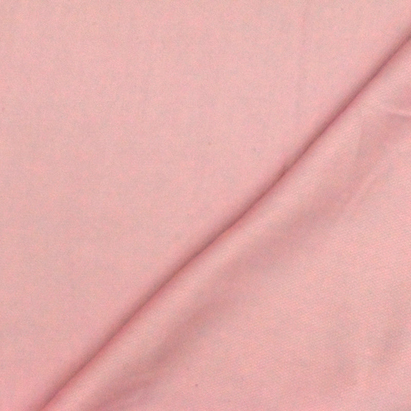 Blossom Pink Solid Modal-Cotton Dobby Woven Fabric