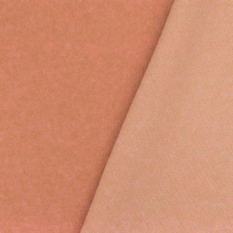 Rose Powder Pink Texture Polyester Double Weave Crepe Momie Woven Fabric