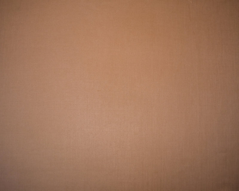 Tan Beige Rayon-Poly Semi-Sheer Solid Challis Woven Fabric
