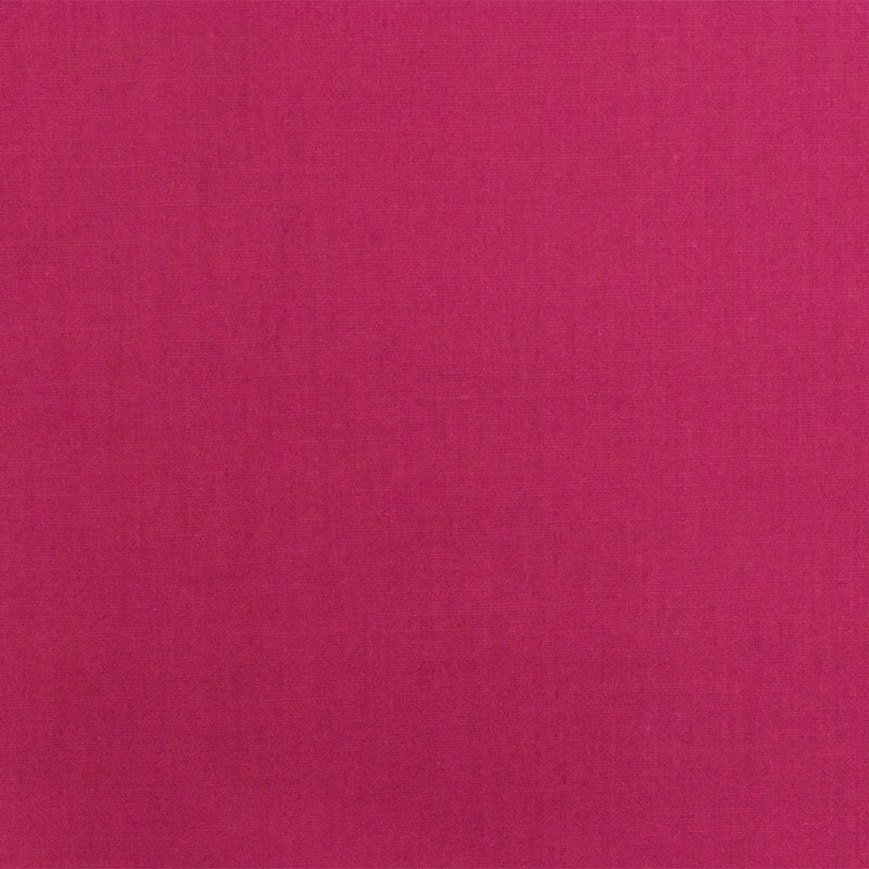 Magenta Pink Solid Polyester Broadcloth Woven Fabric