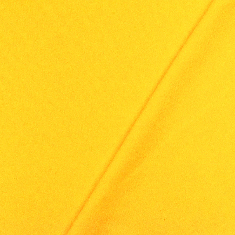 Super Yellow Famous Maker Solid Stretch Tricot Yoga Swimwear Knit Fabric