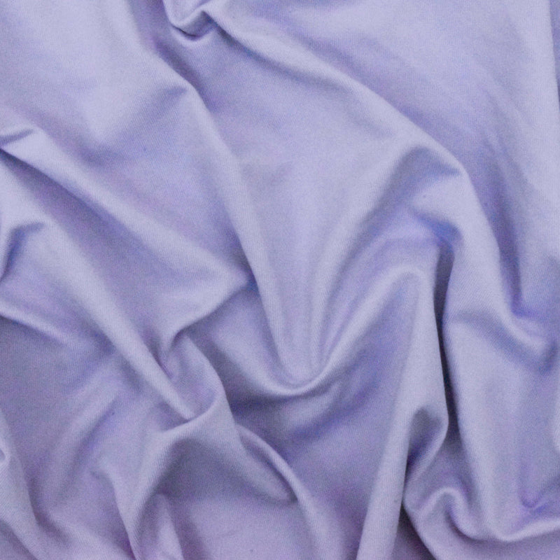 Lilac Purple Famous Maker Solid Stretch Tricot Swimwear Yoga Knit Fabric