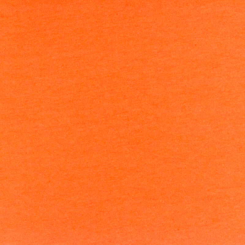 Strong Orange Solid Stretch Cotton Jersey Knit Fabric