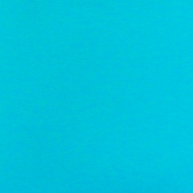 Scuba Blue Solid Stretch Cotton Jersey Knit Fabric