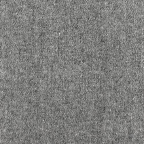 Cloudy Gray Wool Blend Double Weave Twill Jacketing Fabric