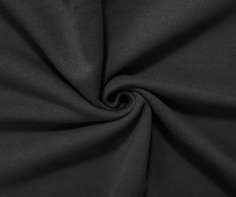 Dark Gray 16 oz. Cotton Heavy Sweatshirt Fleece Knit Fabric