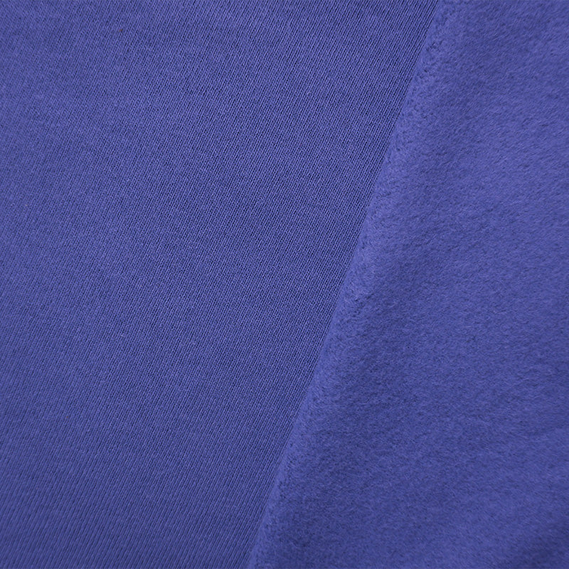 Blue 16 oz. Cotton Heavy Sweatshirt Fleece Knit Fabric