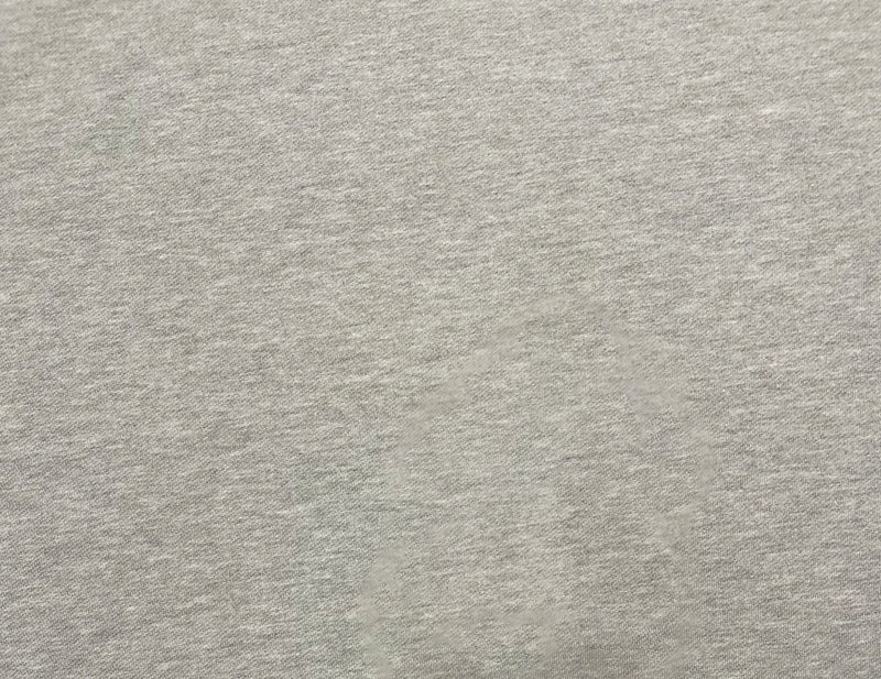 Light Gray 15 oz. Cotton Heavy Sweatshirt Fleece Knit Fabric
