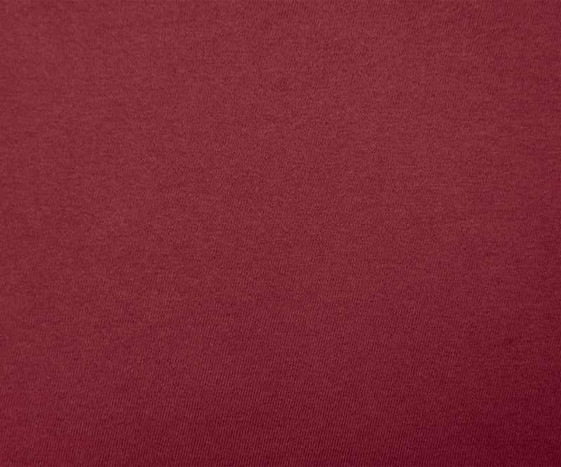 Red 15 oz. Cotton Heavy Sweatshirt Fleece Knit Fabric