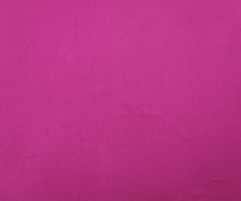 Magenta Purple Rayon Solid Challis Woven Fabric