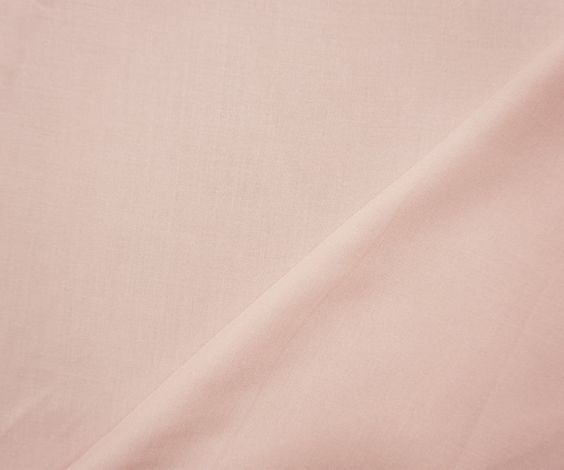 Light Pink Rayon Solid Challis Woven Fabric
