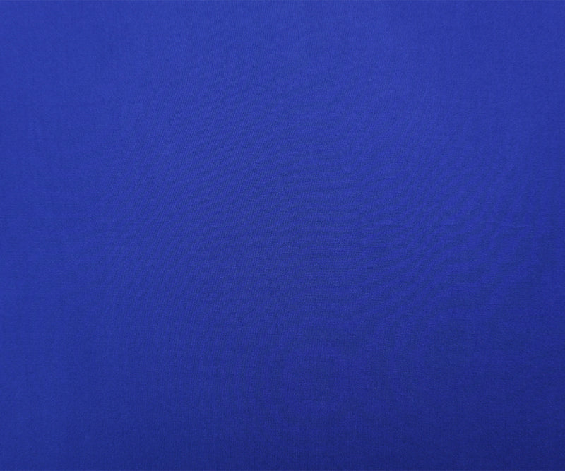 Cobalt Blue Rayon Solid Challis Woven Fabric