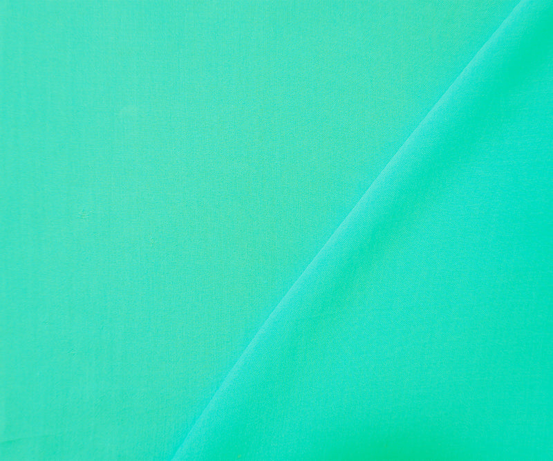 Light Green Rayon Solid Challis Woven Fabric