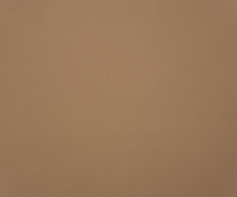 Cream Brown 11 oz. Cotton Solid Twill Bull Denim Woven Fabric