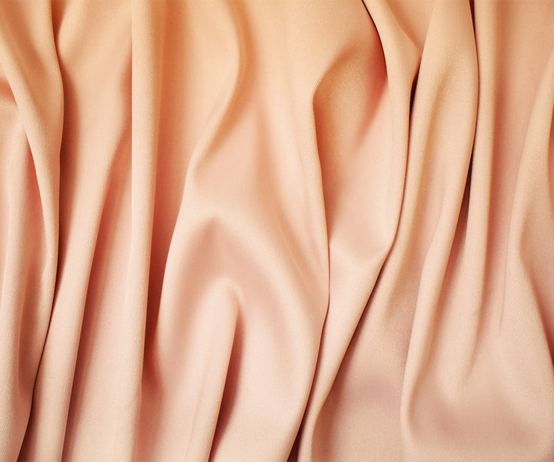 Light Pink Poly Spandex Stretch Solid Stretch Lamour Woven Fabric