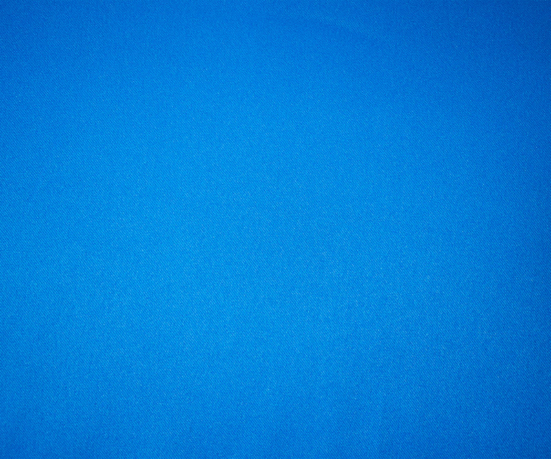 Blue Poly Spandex Stretch Solid Stretch Lamour Woven Fabric