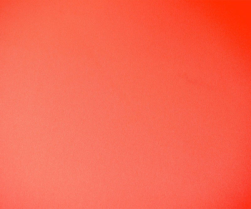 Neon Orange Poly Spandex Stretch Solid Stretch Lamour Woven Fabric