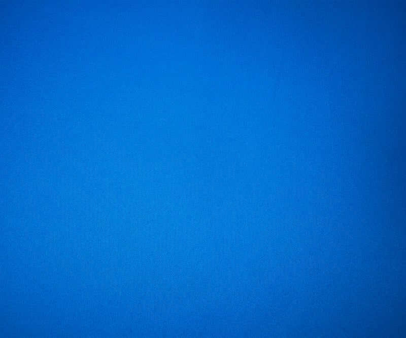 Blue Poly Spandex Stretch Solid Stretch Lamour Woven Fabric