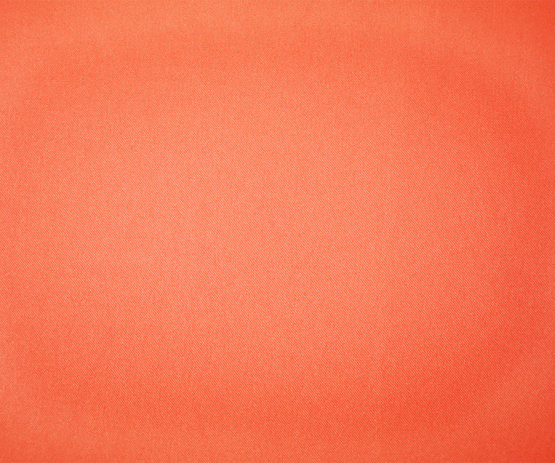 Orange Poly Spandex Stretch Solid Stretch Lamour Woven Fabric
