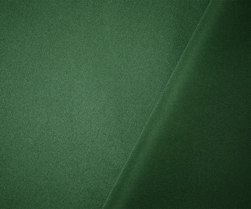 Dark Green Poly Spandex Stretch Solid Stretch Lamour Woven Fabric