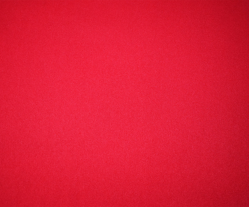 Red Poly Spandex Stretch Solid Stretch Lamour Woven Fabric