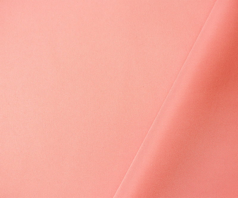 Apricot Pink Poly Spandex Stretch Solid Stretch Lamour Woven Fabric