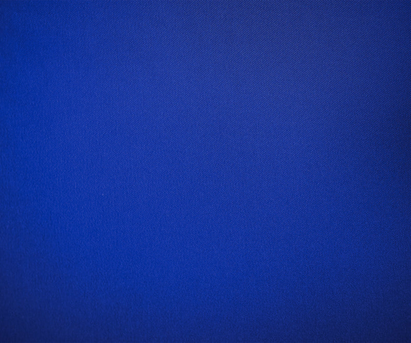 Blue Poly Spandex Stretch Solid Stretch Lamour Woven Fabric