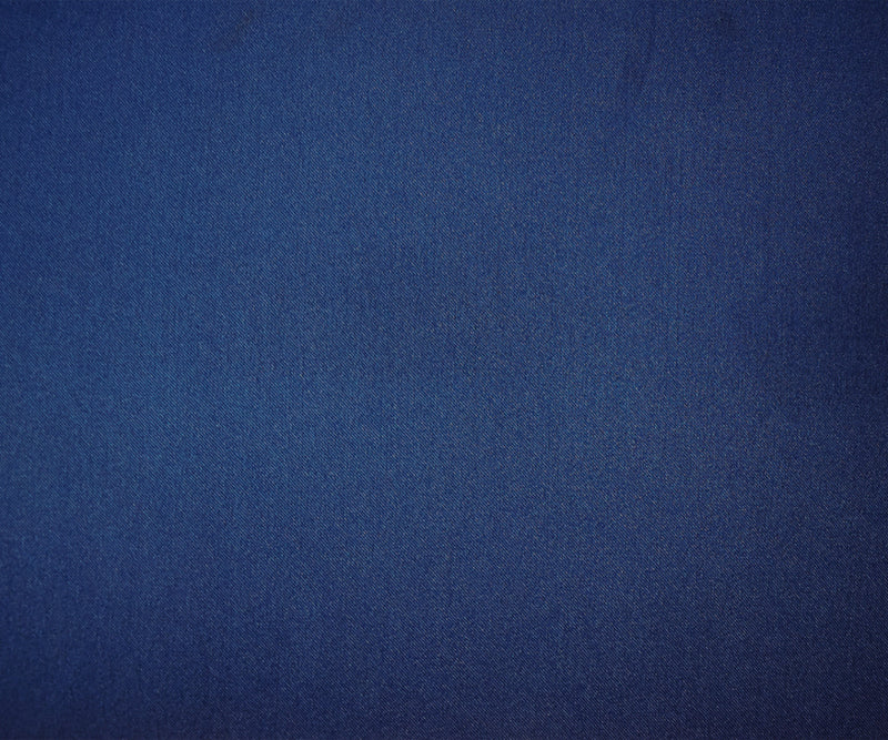 Dark Blue Poly Spandex Stretch Solid Stretch Lamour Woven Fabric