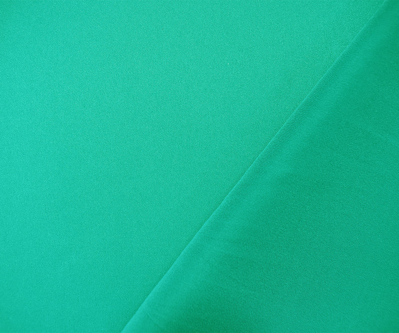 Deep Teal Poly Stretch Spandex Lamour Solid Satin Woven Fabric