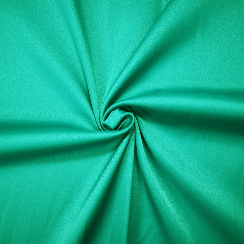 Deep Teal Poly Stretch Spandex Lamour Solid Satin Woven Fabric