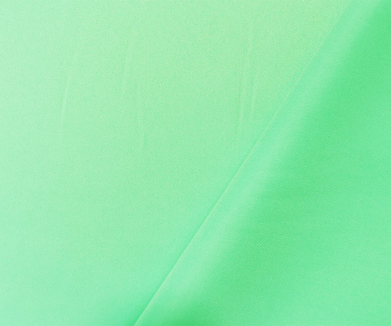 Light Green Poly Stretch Spandex Lamour Solid Satin Woven Fabric