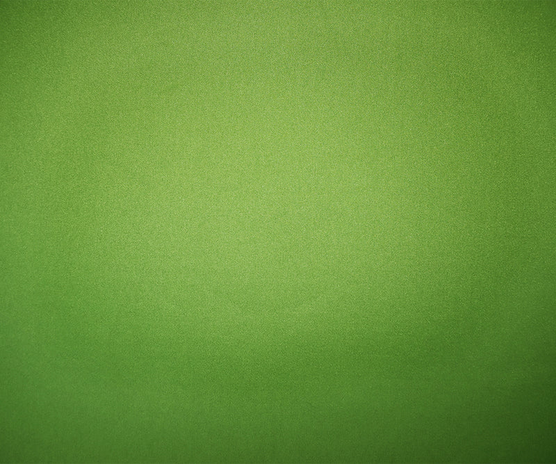Green Poly Stretch Spandex Lamour Solid Satin Woven Fabric