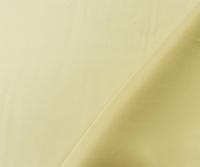 Beige Poly Stretch Spandex Lamour Solid Satin Woven Fabric