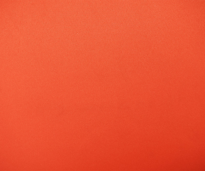 Orange Poly Stretch Spandex Lamour Solid Satin Woven Fabric