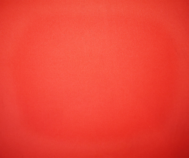 Red Orange Poly Stretch Spandex Lamour Solid Satin Woven Fabric
