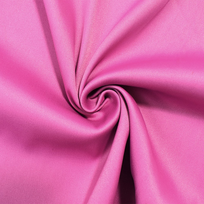 Pink Poly Stretch Spandex Lamour Solid Satin Woven Fabric